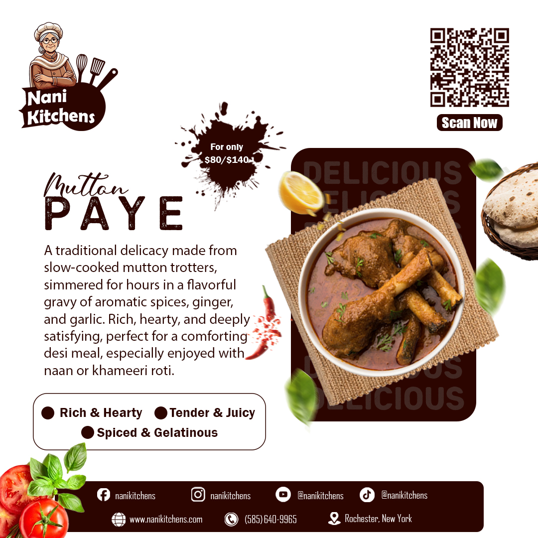 Nani Kitchens — Mutton Paye social post